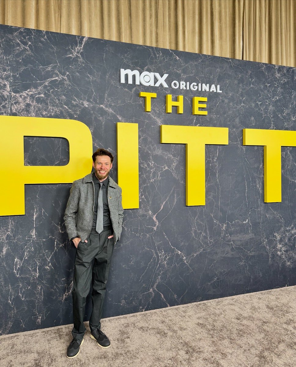 chrisharnick's tweet photo. I can’t believe I’m nominated for my third Emmy?! My love of TV has been the backbone of my…life? As a kid, I watched reruns of classic TV, marveling at what was in front of me on screen. I’ve never lost that affinity. 

Incredibly proud of #ThePitt &amp; all the teams involved. https://t.co/ghLNHWL7Jx
