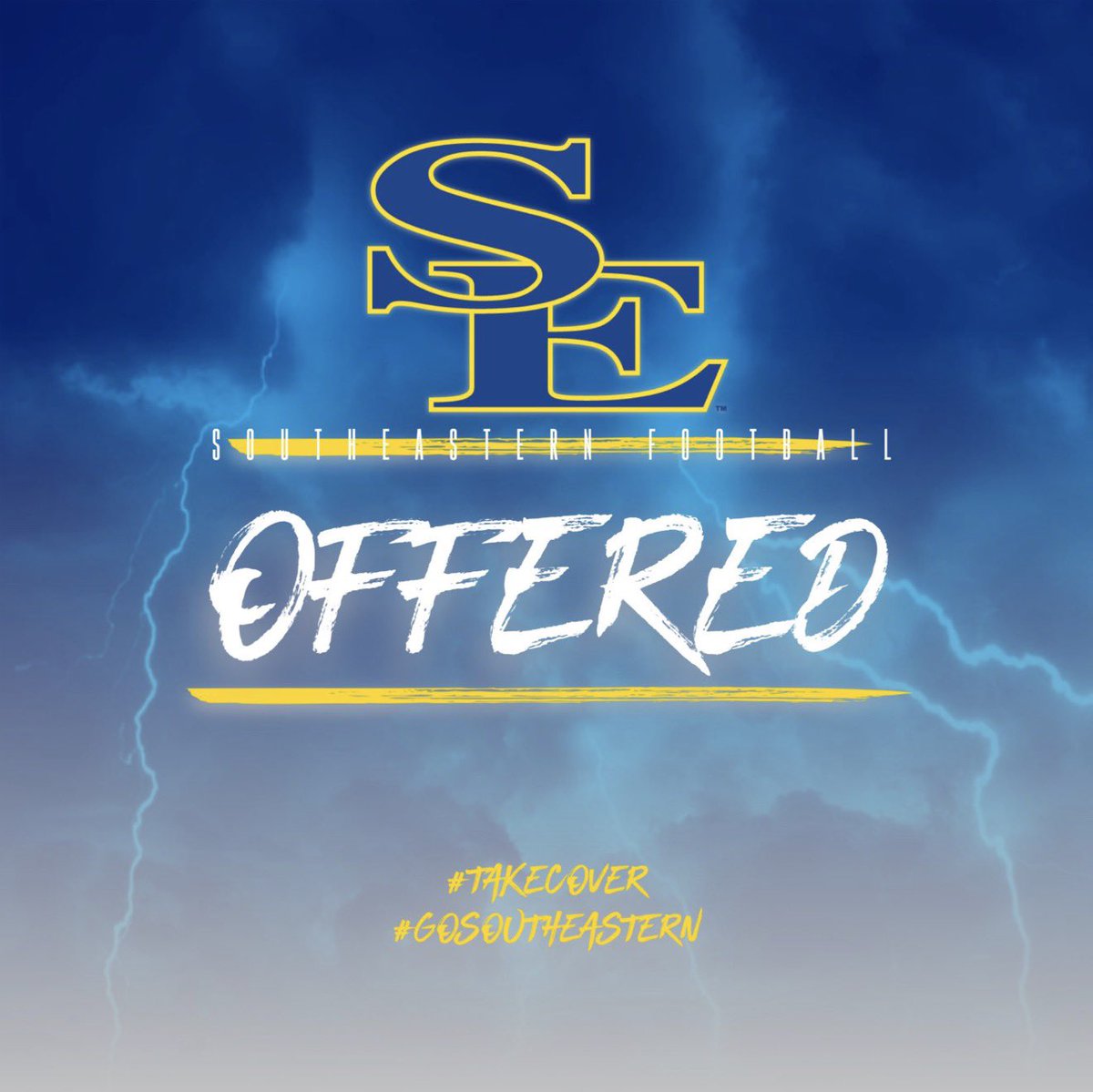 TysonHenry2027's tweet photo. #AGTG After a great conversation with @CoachZoMitch I am blessed to receive an offer from @SoutheasternFB 

@CoachJosephPNG @Coach_Gizzi @CoachMcDaniel2 @PNGHSFootball @shamar_thomas11 @BeSomeone7v7 https://t.co/w13chvoYGI