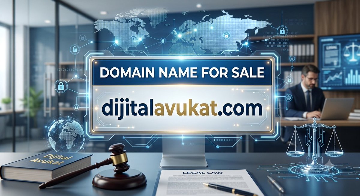 bysedoname's tweet photo. DİJİTAL AVUKAT
https://t.co/ScOLydLGiz
Domain Name For Sale
#dijitalavukat #avukat #domain #domainname #digitallawyer #branddomain #ai #godaddy #spaceship #sedo #hukukuzmani #hukuk #dijital #digital #yapayzeka #avukat #lawyer #law https://t.co/ijo9JxKfsn