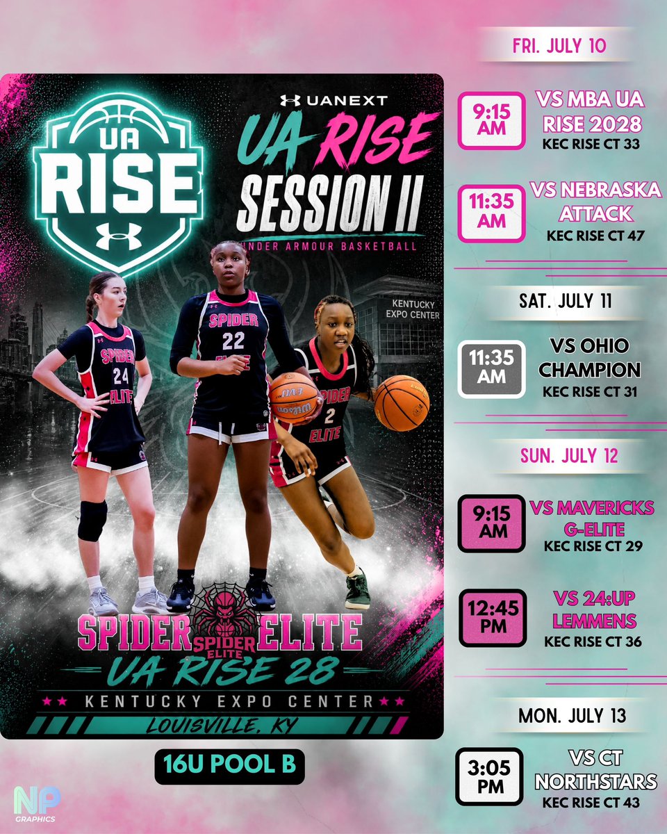 SpiderElitee's tweet photo. @norahvetor24 , Class of 2028 combo guard — smooth handler, sharp shooter with good basketball IQ. Come watch her this weekend! 🔥🔥

@CoachJB_80 @NHSGirlsBBall @ProspectShowcse @CertifiedBball https://t.co/rAiZ1jJmfX