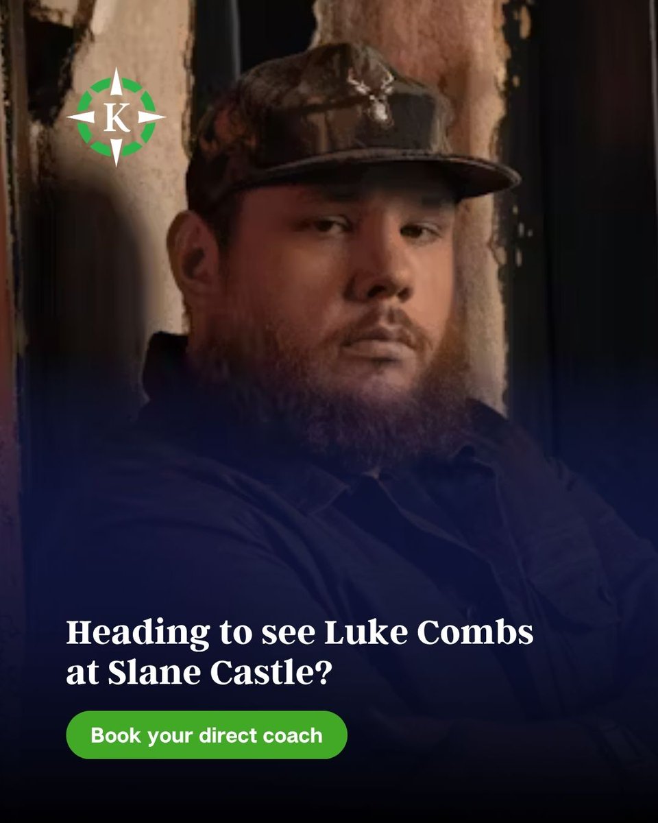 JJKavanaghBuses's tweet photo. Luke Combs is coming to Slane Castle, and our direct event coaches are ready to get you there.
Book your seat now: https://t.co/KhAKv2Ncbn
#LukeCombs #SlaneCastle #EventTravel #JJKavanagh #KeepingIrelandMoving https://t.co/HslK9WSyAn