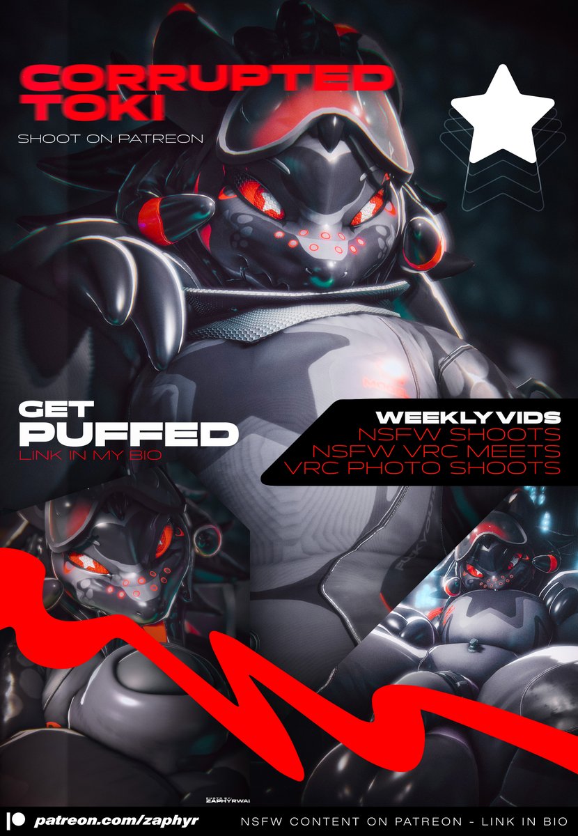 ZapyZapZap's tweet photo. Big heavy latex droid that will easily hold you down, might even crush you if you don't play nice ❤️

Better listen~ https://t.co/7YlLPORAlP