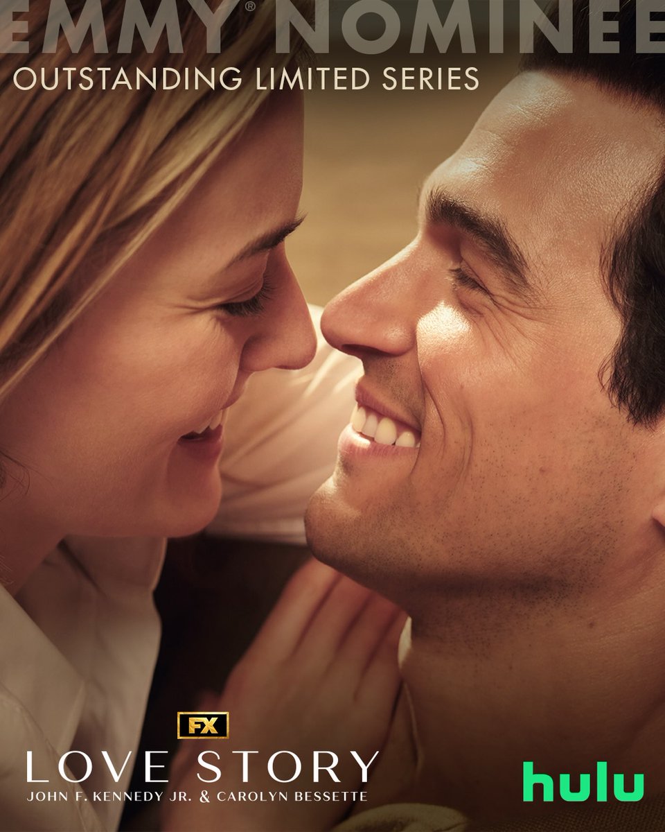 PidgeUpdates's tweet photo. ‘Love Story: John F. Kennedy Jr. &amp; Carolyn Bessetteʼ has received a total of 7 Emmy nominations, including Outstanding Limited or Anthology Series. ✨

Congratulations to the entire team! https://t.co/X5qcSJHUSx