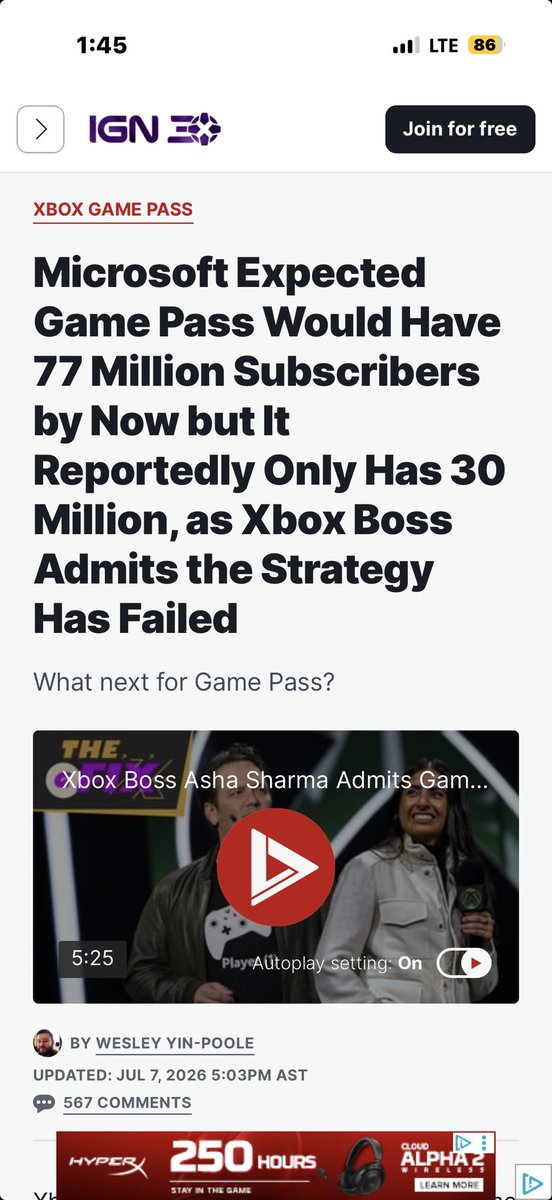 Greatleaf51308's tweet photo. They should have never put day one games on Game Pass https://t.co/rNMHM7JY5b