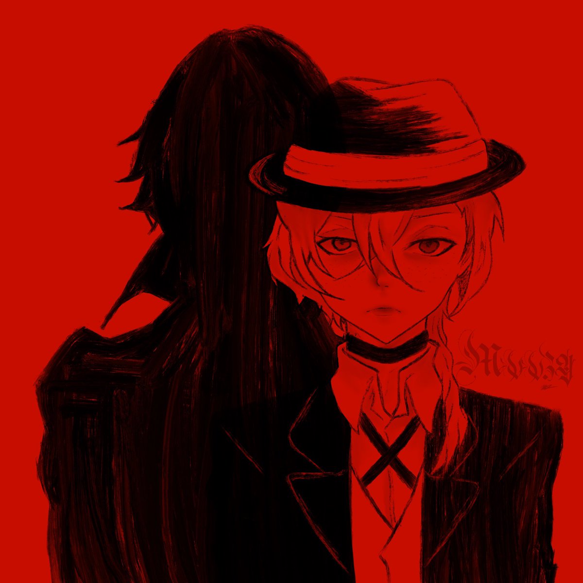 mvving's tweet photo. i have nothing else to post rn

#中原中也 #文スト #bsdbeast #太宰治 #skk https://t.co/XP4ru2JCW1