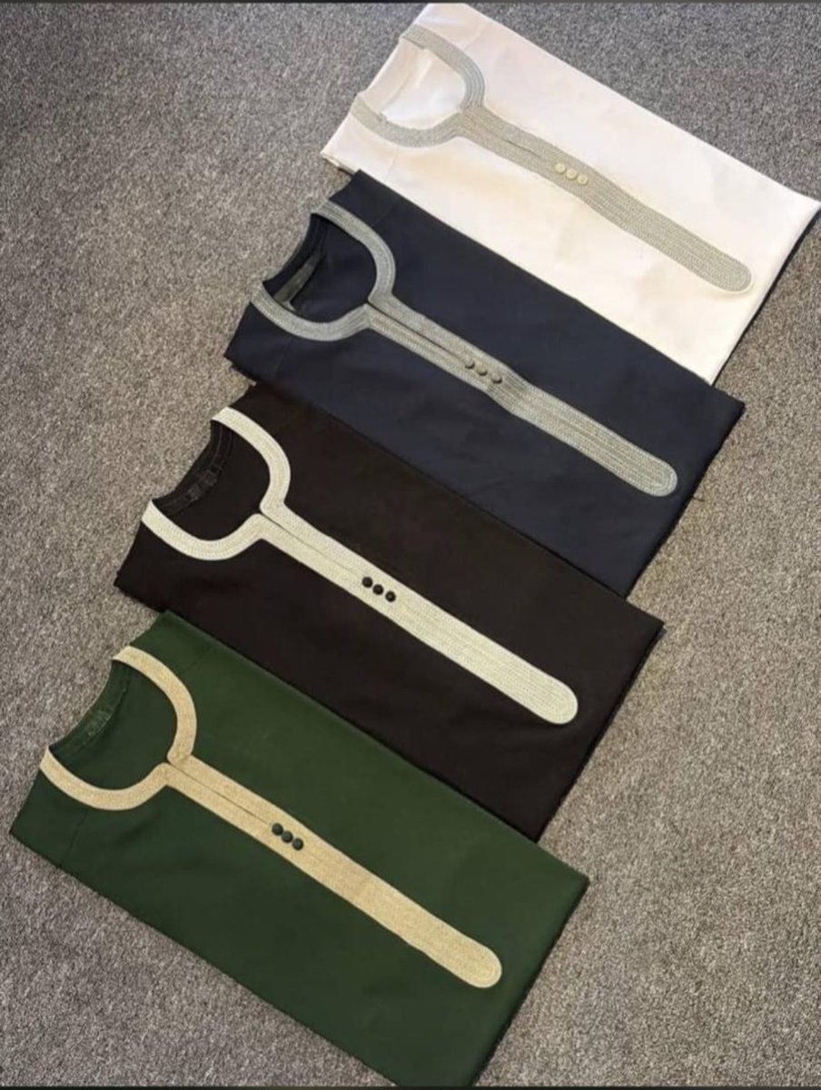 Hajfah_ng's tweet photo. Moroccan design Jallabs!! 🧵 🪡 
Available in all colours and sizes

🏷️| 18,000 each 

📍AG05 740 plaza, Lagos street by Gombe road, central market, kaduna 

☎️08087579697 &amp; 08038126659 https://t.co/ZKtAiqtJoV