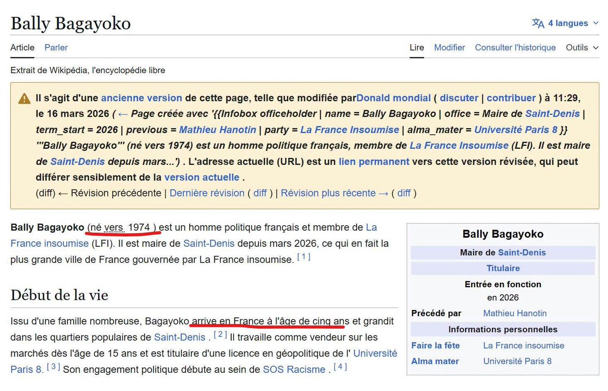 MARIEsimone3970's tweet photo. @F_Desouche Bally BAGAYOKO
Lfi
Menteur AFFABULATEUR PATHOLOQUE 🤮
Il a voté à gauche déjà dans les testicules de son père 🫣
Quelle TARTUFFE cet homme 🤮 https://t.co/lRaNwsnbMI
