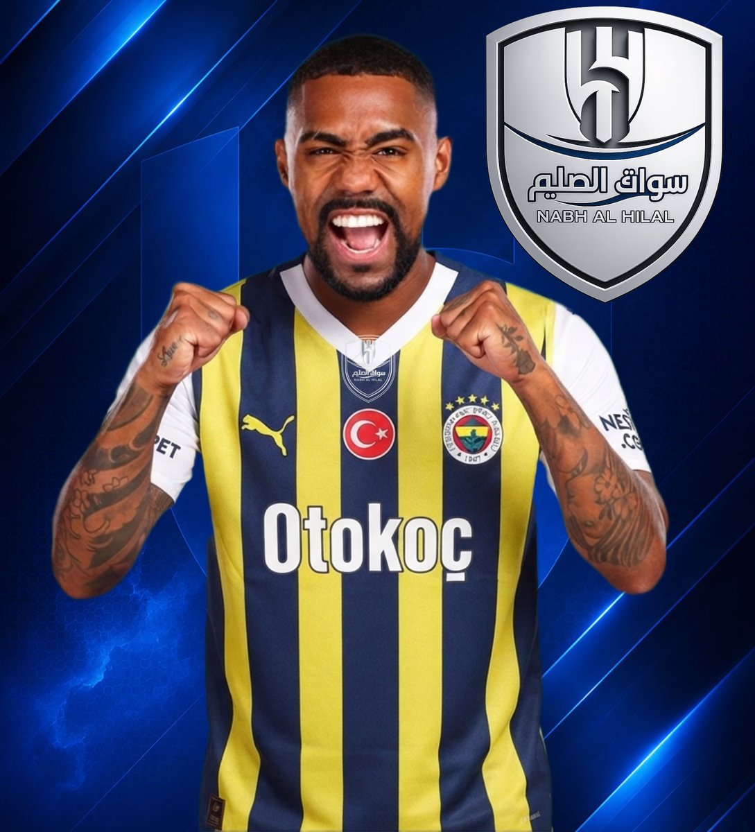 AlHilalPulse's tweet photo. 🚨🚨🚨🚨🚨🚨🚨عاجل - Fanatik

"اللاعب البرازيلي مالكوم خيار لنادي فنربخشة التركي😨." https://t.co/THlSbImEZs