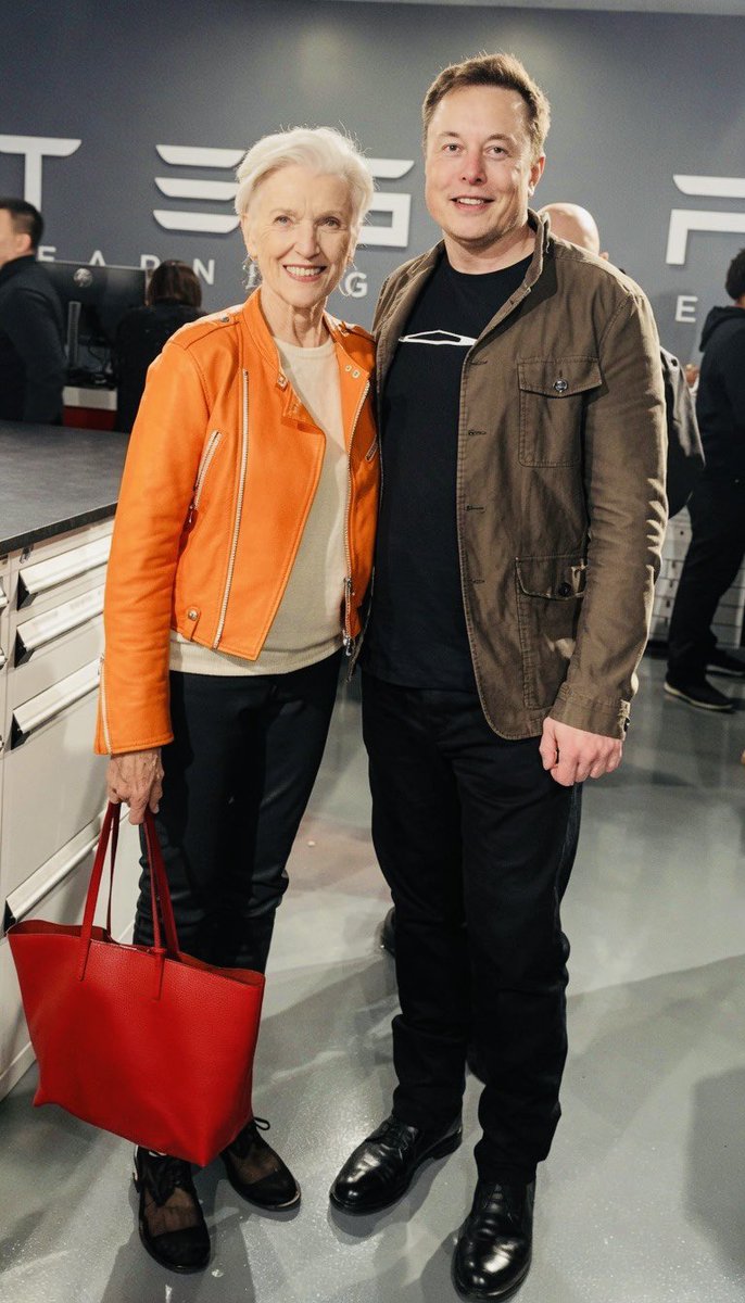 Adams_Tech_AI's tweet photo. “She’s been my biggest supporter from day one, no matter how crazy my ideas sounded.”

—Elon Musk on his mother. https://t.co/eIzaHngNQ0