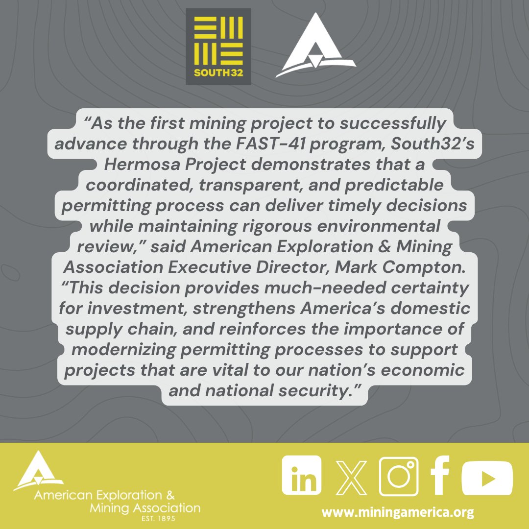 American Exploration & Mining Association tweet media