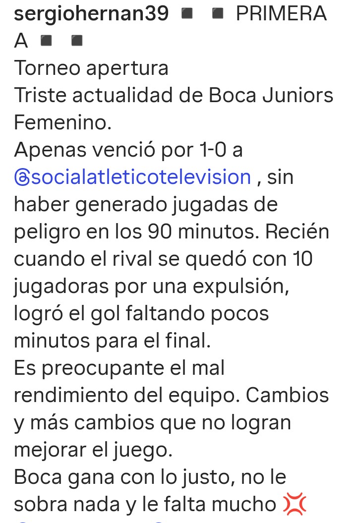 45Seniors's tweet photo. @FutFemBoca https://t.co/bIWtqALfxi