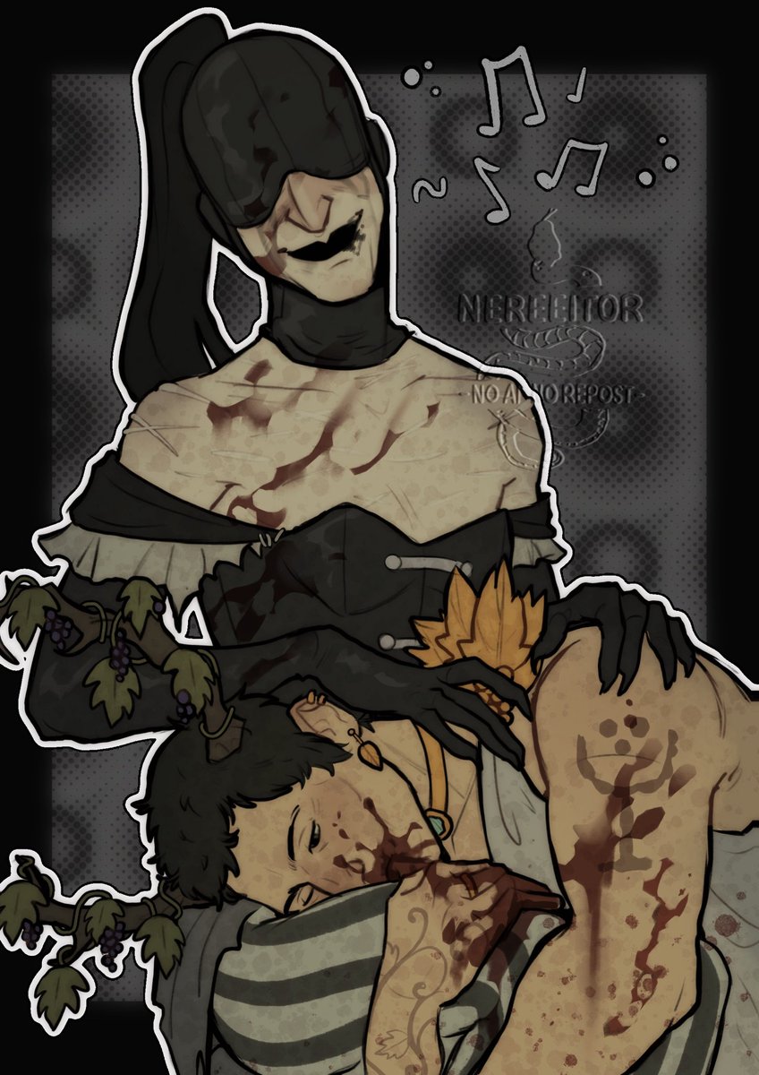 Weirdkid161's tweet photo. @dolliebabs_ You gotcha!! Meet my cannibalistic cultist OC Blood Hunter [Cornelius Reeves]. https://t.co/EmiFwRXCOc
Here's his Google doc I made that you can read if you'd like more info on him! 🖤
(Credit to all three artists; Maddragon15 ArtFight, Nereeitor Tumbler, and Achivist ArtFight) https://t.co/4MFrSg9kH5