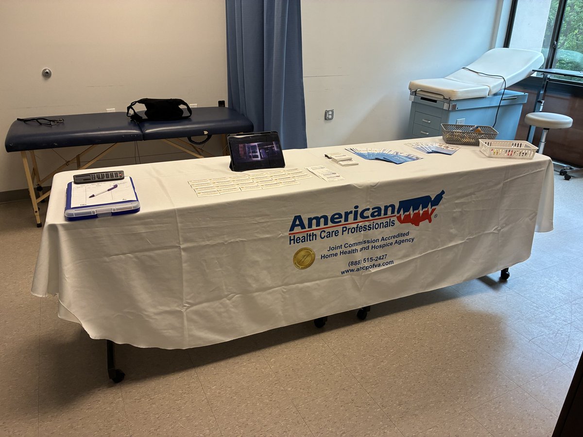 BlessMyPeople2's tweet photo. Wellness Fair at Hunterwoods Fellowship House. Getting ready. https://t.co/Zwt242lXcv