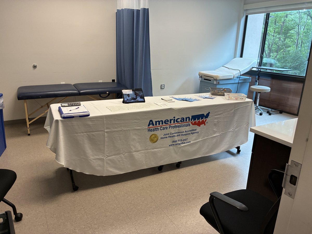 BlessMyPeople2's tweet photo. Wellness Fair at Hunterwoods Fellowship House. Getting ready. https://t.co/Zwt242lXcv