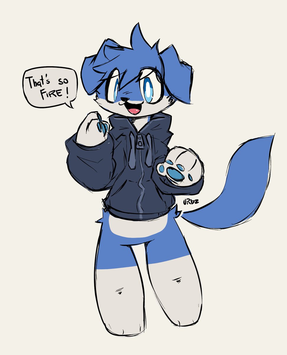 UrbanFoxGamer's tweet photo. lil doodle for @BlueberryWolfi 

#furryㅤㅤㅤ #furryarwork https://t.co/FQ0I0biffv
