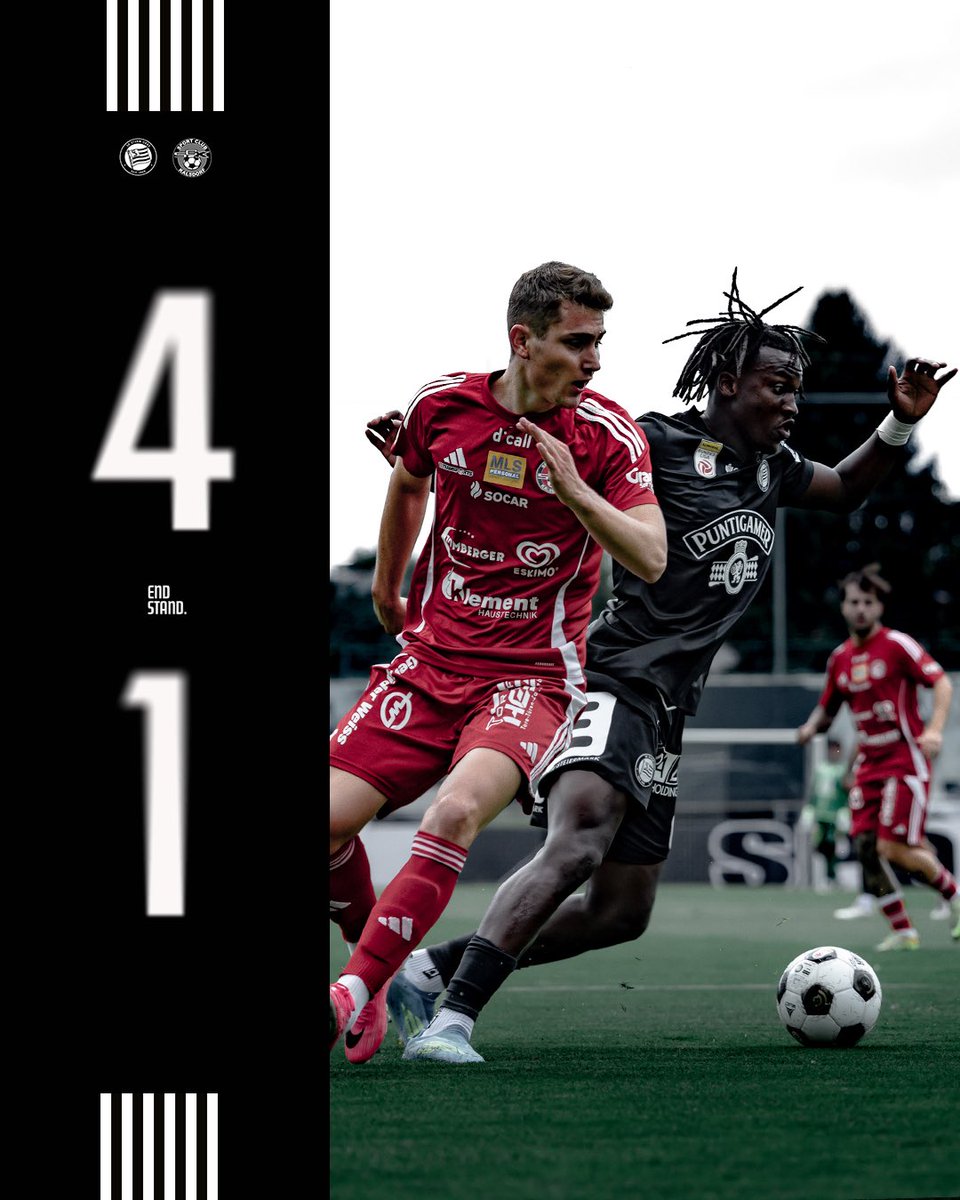 SKSturm's tweet photo. Schluss in Messendorf! Wir gewinnen das Testspiel mit 4:1. #sturmgraz #Friendlies2026 #STUSCK
____________
STU 4:1 SCK | ⏱️ 90' https://t.co/aswv6DahvL