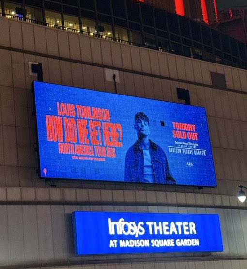 moveconcertsarg's tweet photo. hoy Louis se presenta en el Madison Square Garden y ya está TODO agotado 😭❤️‍🔥 https://t.co/x9FE0NuDFO