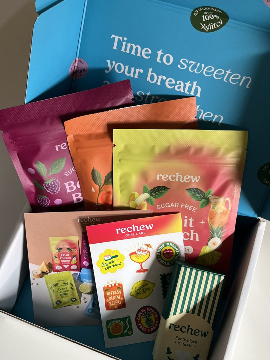 naylabels's tweet photo. rechew xylitol for oral health https://t.co/nBrFS3DFET