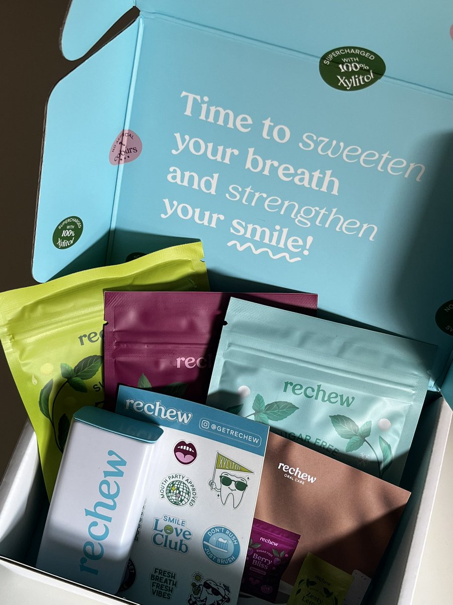 naylabels's tweet photo. rechew xylitol for oral health https://t.co/nBrFS3DFET