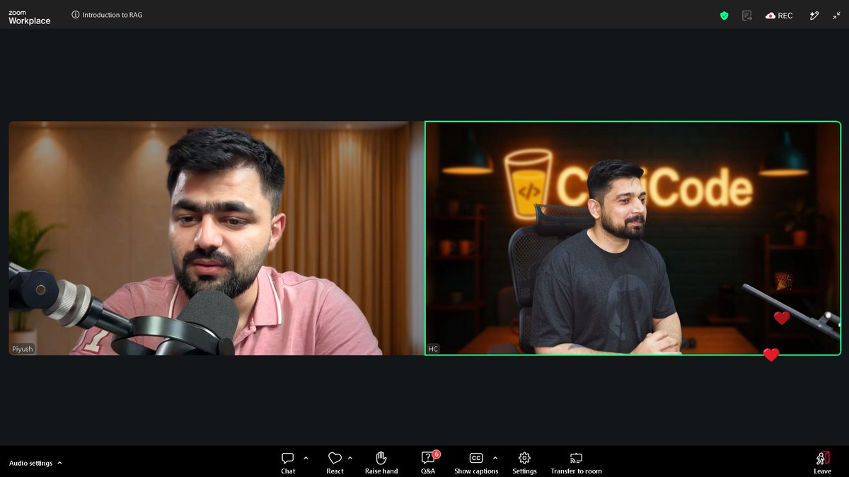 Sameer_1_1_9's tweet photo. In Today's class of #GenAiI 
finally understood how RAG works
-Architecture of RAG
-Indexing pipeline
-Querying pipeline
-Chunking
-LangChain
-Qdrant DB
-Vector search

and many ideas to explore these topics and going to deep dive into it.
@piyushgarg_dev
@Hiteshdotcom
@nirudhuuu https://t.co/sZ125kXhLu