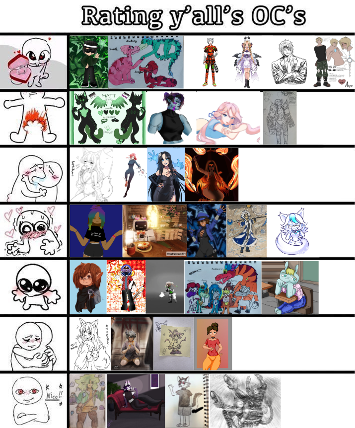 MitsumeVtuber's tweet photo. i just finished rating y'all OC please dont judge me :DDD 🐯

#artmoots #smallartist #vtuber https://t.co/GFjMOTRMeR