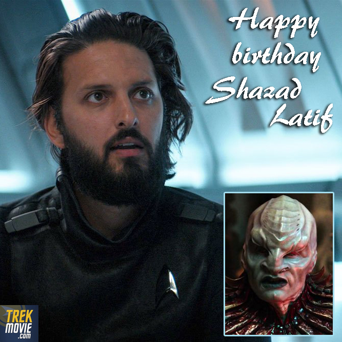 TrekMovie's tweet photo. Join us in wishing a very happy birthday to Shazad Latif, who played Ash Tyler (and Voq) on Star Trek: Discovery seasons 1 and 2. 

#StarTrek https://t.co/Bm8LUKCwfC