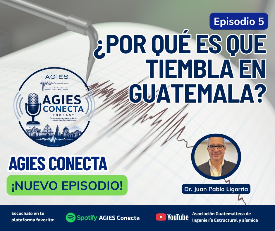 AGIESgt's tweet photo. ¿Alguna vez se ha preguntado qué ocurre bajo nuestros pies cuando se produce un terremoto?

🎧 Escuche el episodio completo aquí:
🔴Youtube: https://t.co/pkkESVw7n7
🟢Spotify: https://t.co/Md4FzEHuVJ 

AGIES Conecta: construimos conocimiento y compartimos experiencias. https://t.co/FZVh8nGYGd