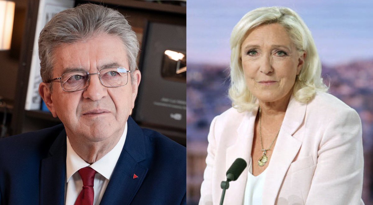 clement_mci's tweet photo. 📊 Le détail du vote Le Pen/Mélenchon au second tour @IfopOpinion 

- de 35 ans
✅ Le Pen 52 - Mélenchon 48

35-49
✅ Le Pen 64 - Mélenchon 36

50-64
✅ Le Pen 81 - Mélenchon 19

65+
✅ Le Pen 82 - Mélenchon 18 https://t.co/nDSYxDymuZ