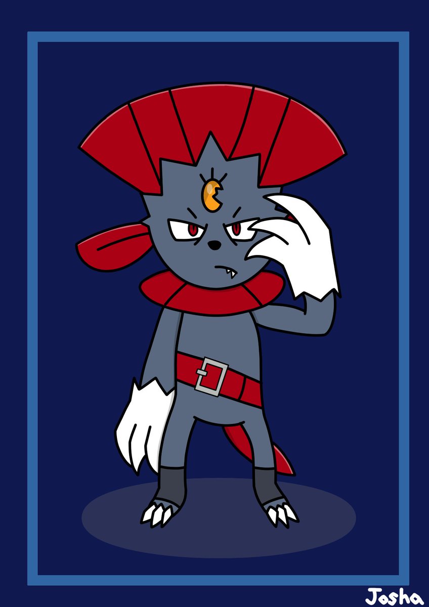 LeRealJoshawott's tweet photo. [AF 2026 #8]

Jasper!

Attack for @ANZZUART 

#weavile #pmd #pokemonmysterydungeon https://t.co/2FQ1hGhrNI