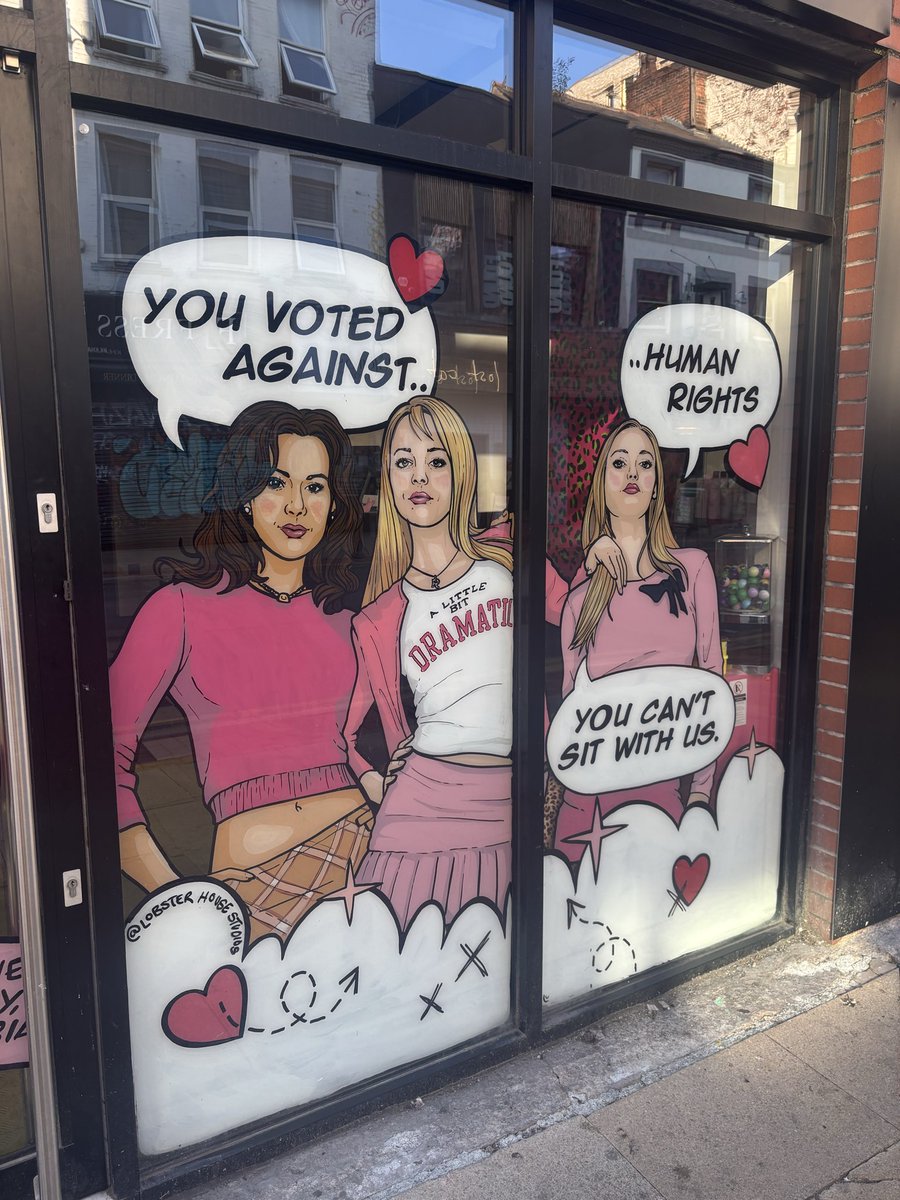 PoorlyAgedWho's tweet photo. Now I haven’t watched mean girls in a few years but weren’t they homophobes? https://t.co/vcahbteU2q