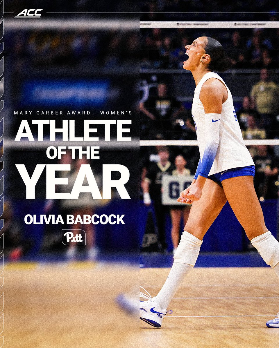 theACC's tweet photo. Fierce. Dominant. Undeniable. 👑

Olivia Babcock is your 2026 ACC Women’s Athlete of the Year. https://t.co/yH7TAVMCVY