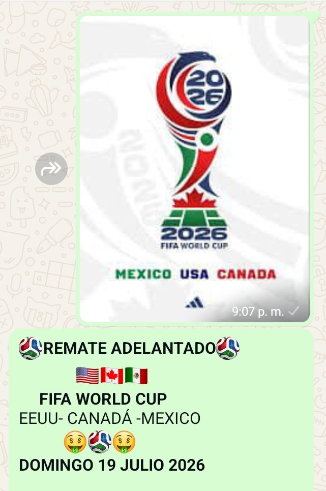 HipicaMy4051's tweet photo. #HIPISMO #FUTBOL #FIFAWORLDCUP2026
#OctavosDeFinal
¿QUIÉN GANARÁ LA COPA ESTE 19 JULIO 2026?
Abre este enlace para unirte a mi grupo de WhatsApp: https://t.co/rI3w69nWvs https://t.co/1F3cwIZjbS