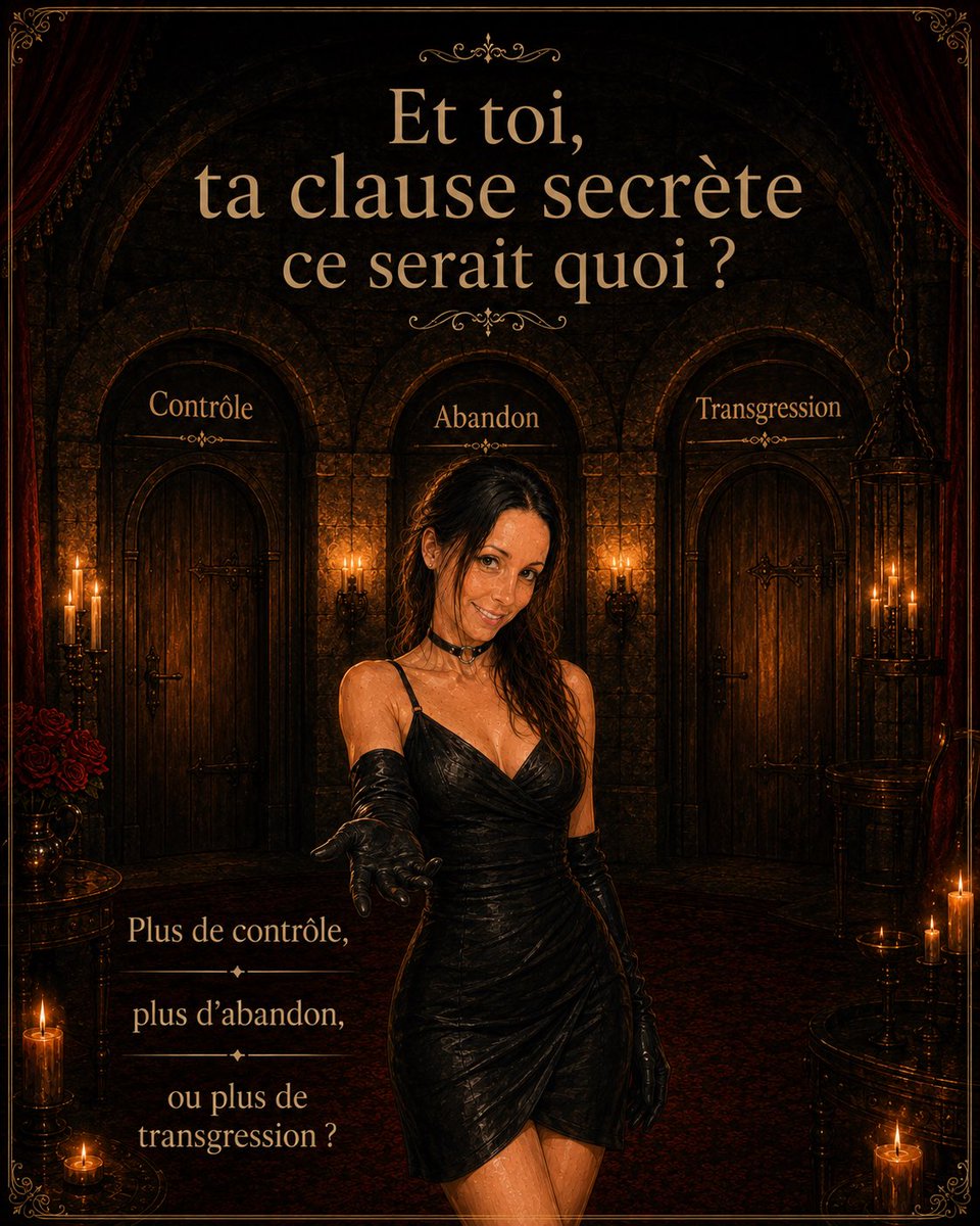JoinWishPride's tweet photo. Alors vraie question :

ta clause secrète, ce serait quoi ?

Contrôle
Abandon
Transgression

Réponds avec un seul mot. https://t.co/abBBl42blL