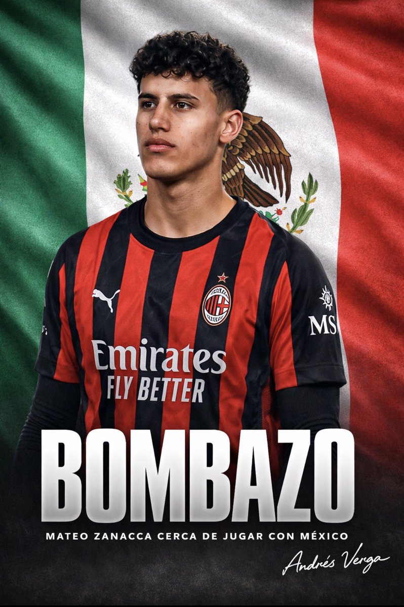 Andres_Verga_'s tweet photo. 🇲🇽⚠️ No digan en unos años que nadie les habló de él.

Matteo Zanacca.
• 15 años.
• 1.90 m.
• Inferiores del AC Milan.

Apunten bien ese nombre. 👀 https://t.co/zRZegJpi1j