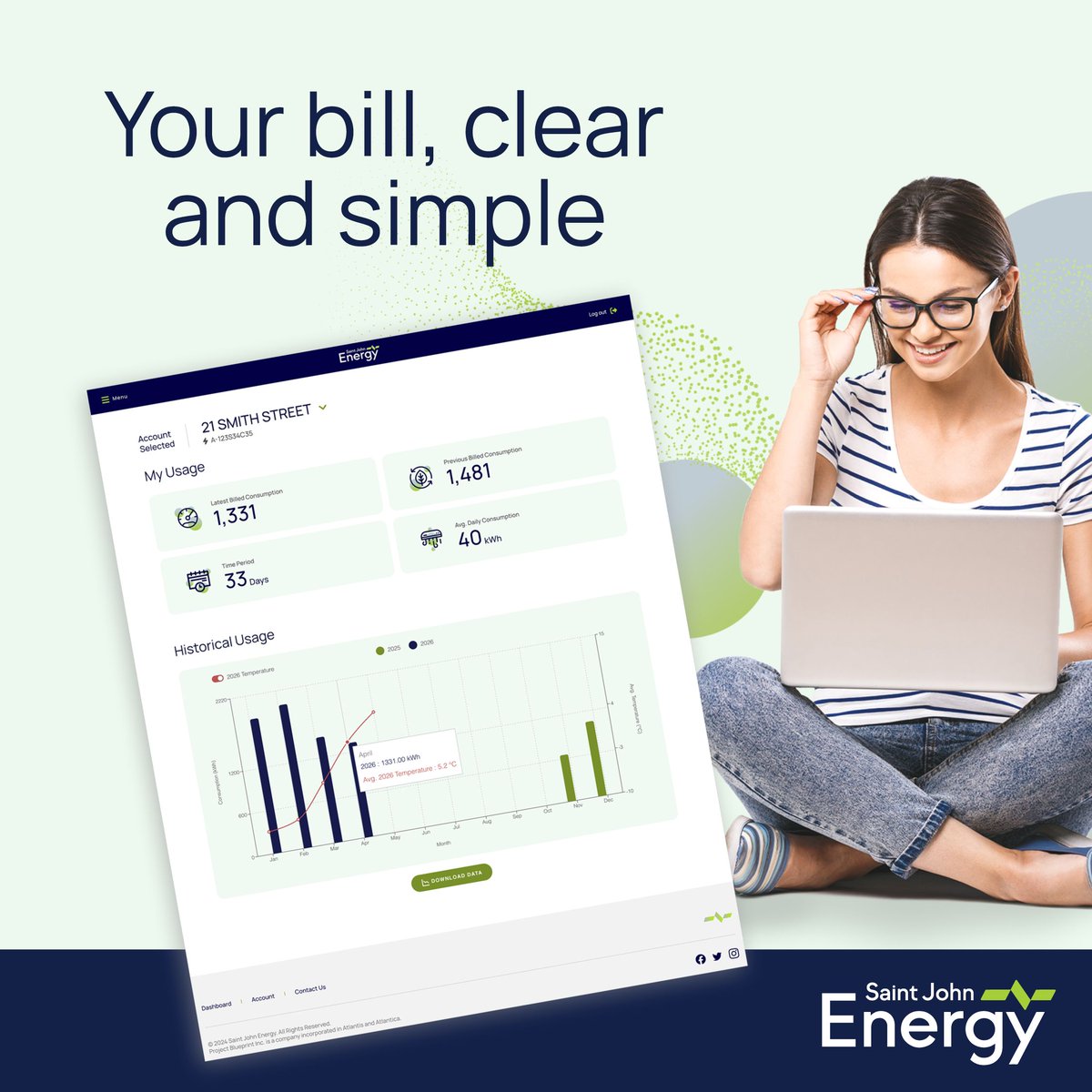 SJEnergy's tweet photo. Ever wonder what goes into your monthly power bill? We're stripping away the guesswork. Get a clear, simple breakdown of your charges, usage, and how to lower your costs with our Bill Basics guide.

Check it out: https://t.co/RNyUBqSmtg

#learnEnergy #BillBasics https://t.co/gKz2nofV3s