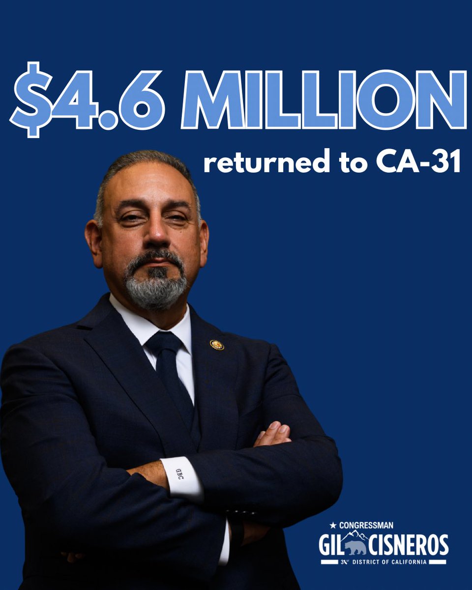 Rep. Gil Cisneros tweet media