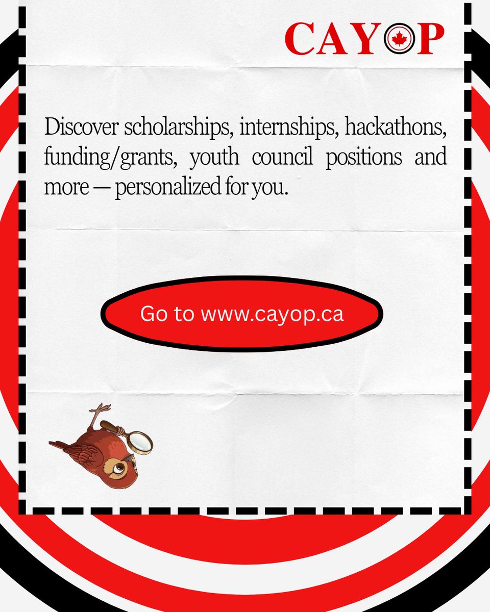 cayopofficial's tweet photo. #Internship#Scholarship#CAYOP#Grants https://t.co/Pd54lS7DZY