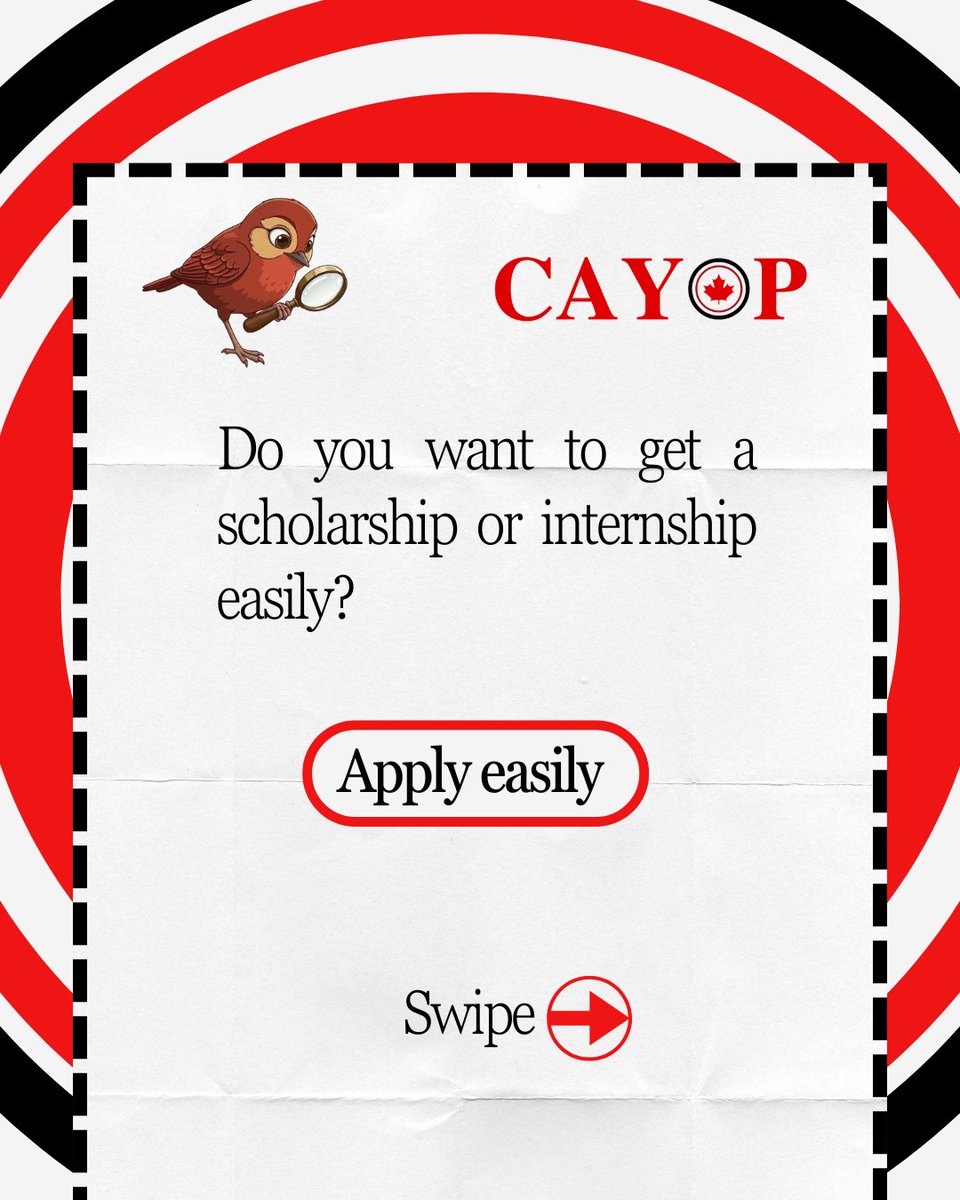 cayopofficial's tweet photo. #Internship#Scholarship#CAYOP#Grants https://t.co/Pd54lS7DZY