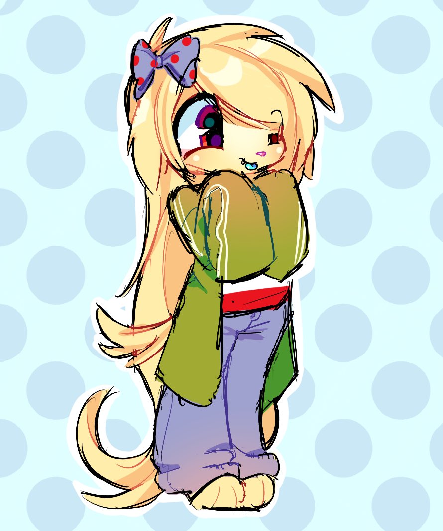 cutiiepiied's tweet photo. artfight attack for puppygirl https://t.co/yjS6vH0wbh