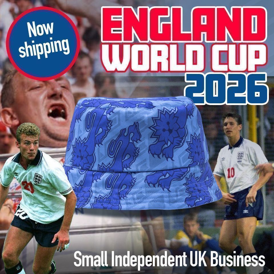 footballbobbles's tweet photo. ⚪️🔵🔴 England Bucket Hats for the QF &amp; SF! 🤞

https://t.co/jL07ZLRRDa 

🏆 Perfect for the latter stages!
🔁 Reversible  
3️⃣ Sizes

#England #WorldCup2026 https://t.co/OZjMJNeFwq