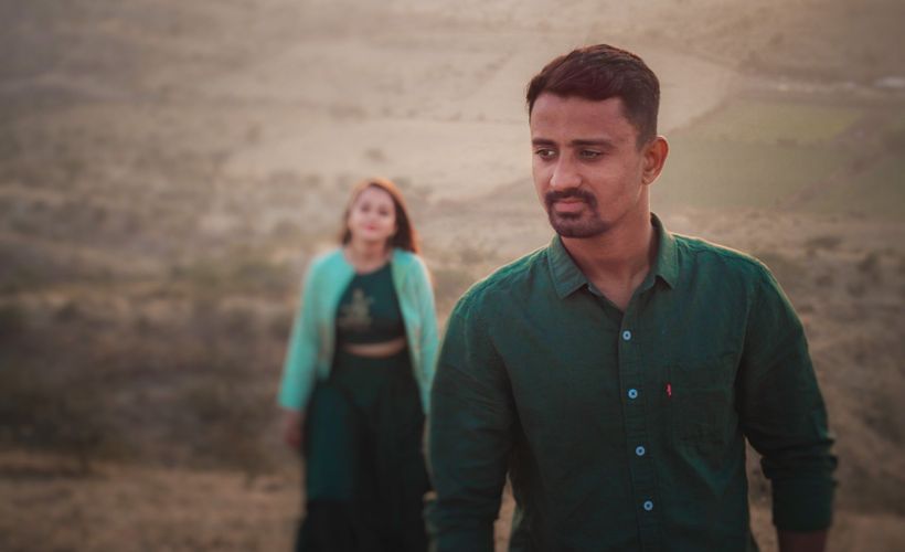 Reductress's tweet photo. Orpheus and Eurydice? Man Walking Weirdly Far Ahead of Girlfriend https://t.co/uQlN54bN6M