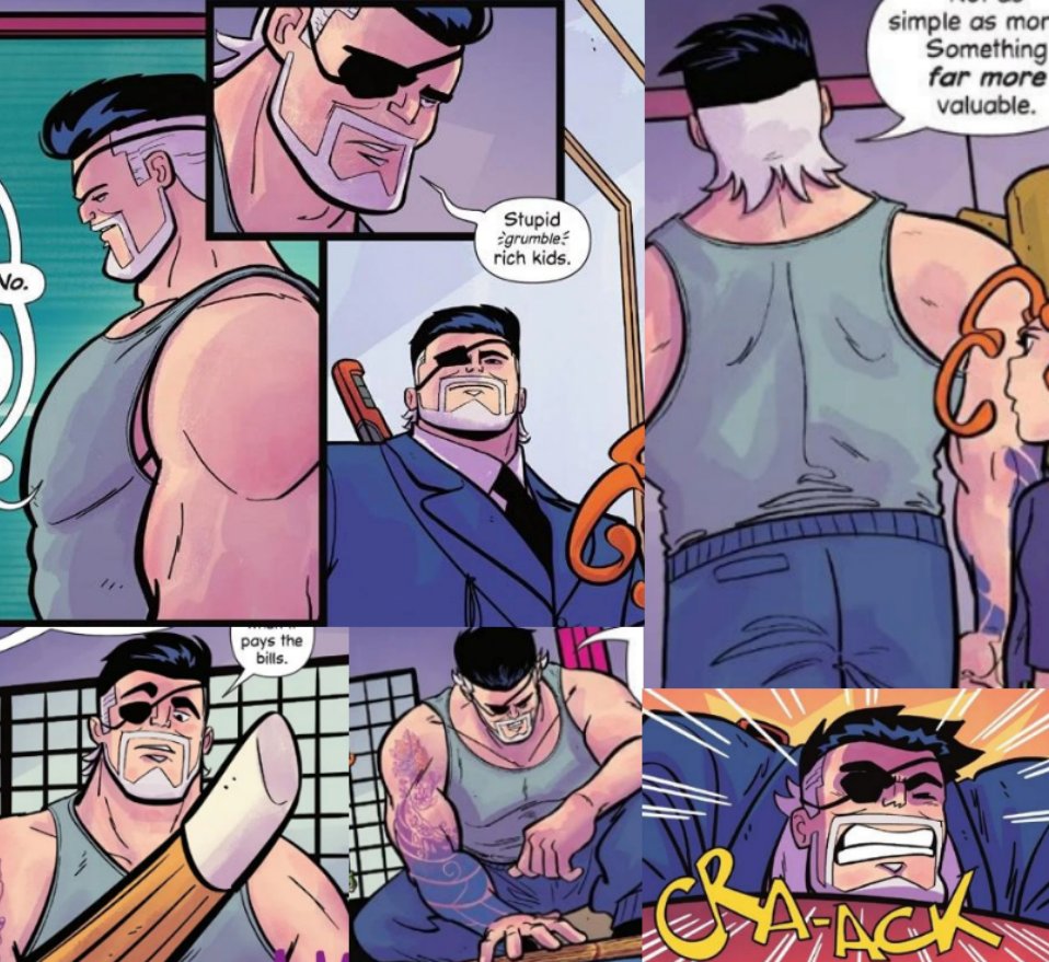 elkleist's tweet photo. slade wilson dressed like hes going to star in a bara comic https://t.co/MOHeW5q4Vm