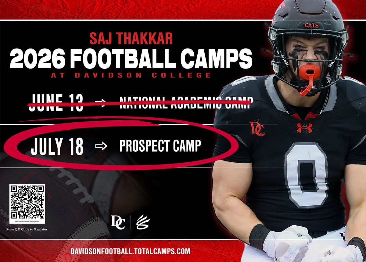 CoachQSuber's tweet photo. LAST CHANCE: Next Saturday Come Compete in front of the Davidson College Staff. 2027s and 2028s come get evaled one last time before season! https://t.co/94ATXePFQ8