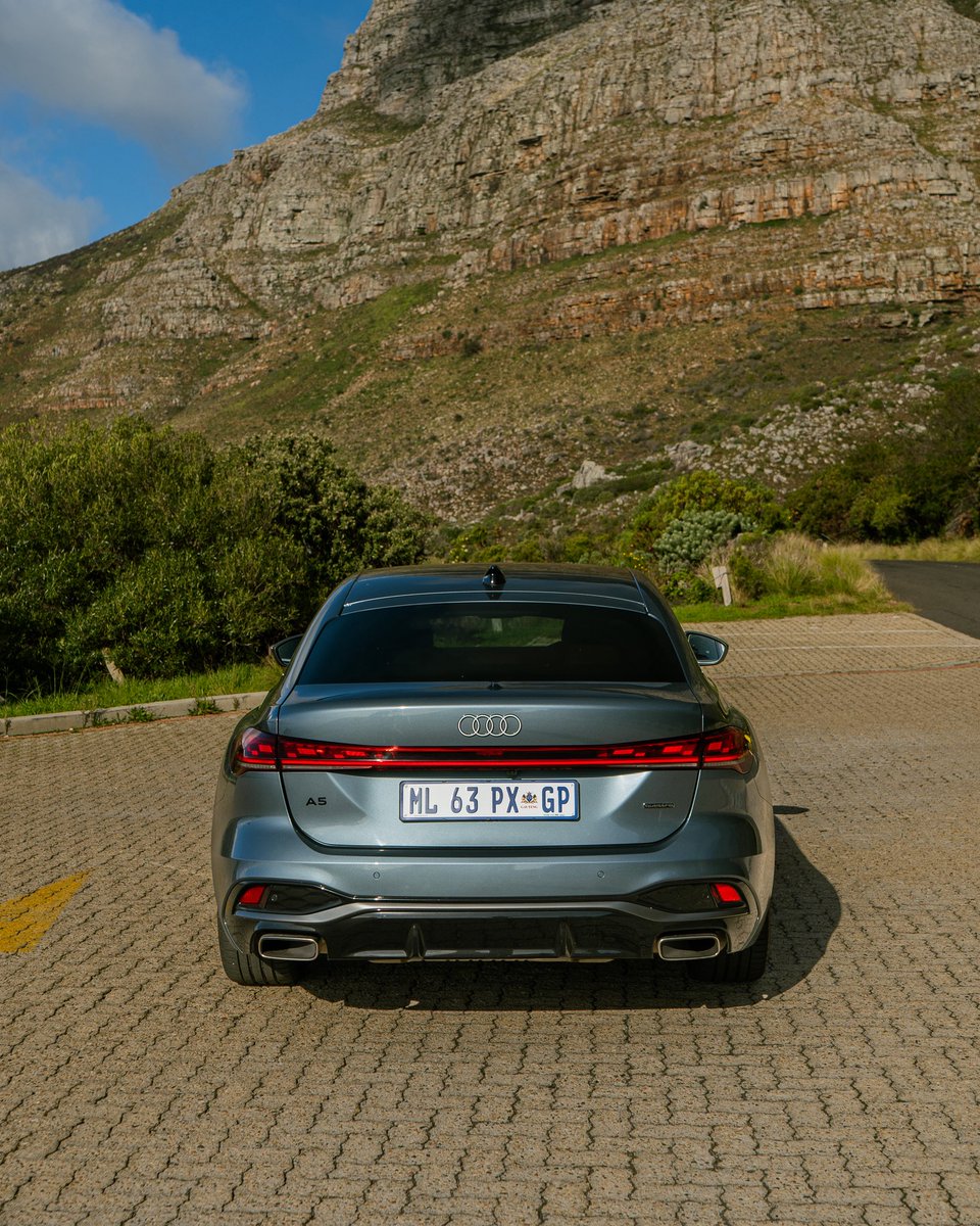 YMusi007's tweet photo. The all new Audi A5 Sedan. 

2.0 Turbocharged Mild Hybrid paired with 7-spd DCT 

This Black Édition Quattro (200kW &amp; 400Nm )starts from R1.28m with lots of options to add

https://t.co/dax60yIwX4 https://t.co/rXKSQCRJnr