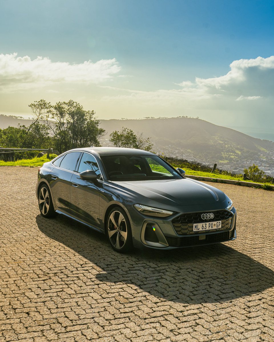 YMusi007's tweet photo. The all new Audi A5 Sedan. 

2.0 Turbocharged Mild Hybrid paired with 7-spd DCT 

This Black Édition Quattro (200kW &amp; 400Nm )starts from R1.28m with lots of options to add

https://t.co/dax60yIwX4 https://t.co/rXKSQCRJnr