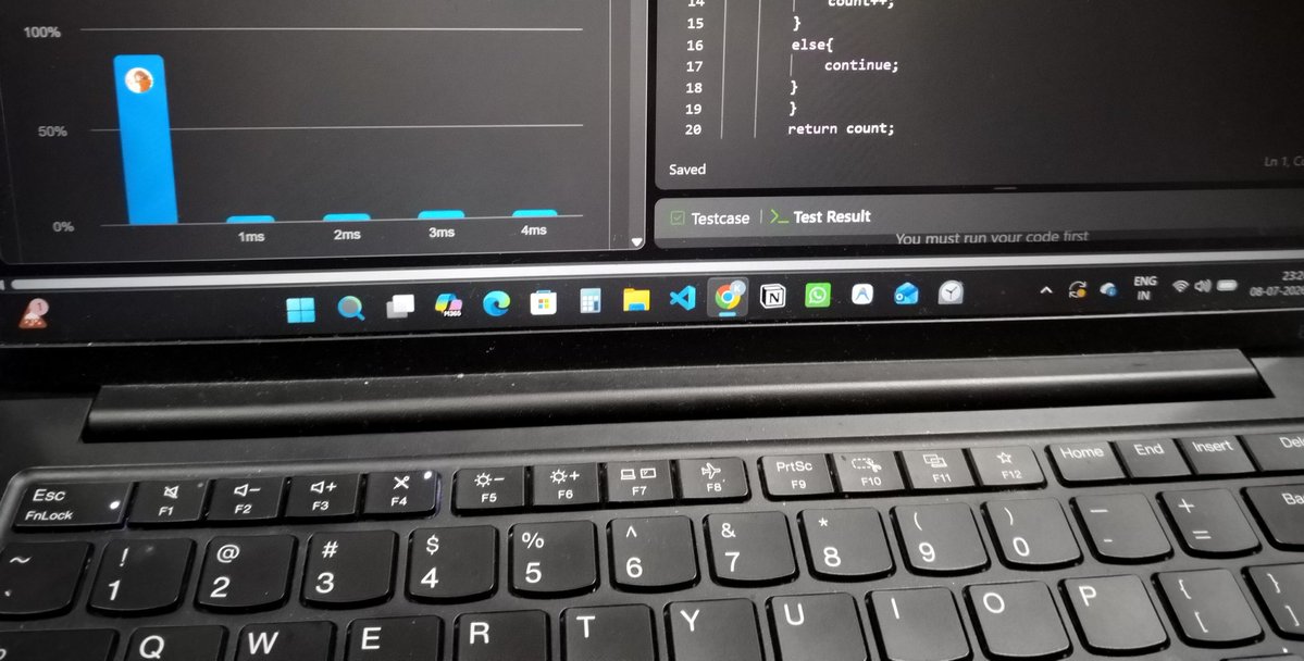 girlieInLoop's tweet photo. End of Day 8 ✅

Not every day has to be packed with achievements.

🧩 Solved a LeetCode problem.
See you all tomorrow ✨

#BuildInPublic #LeetCode #DSA https://t.co/mYVkiYfY1U