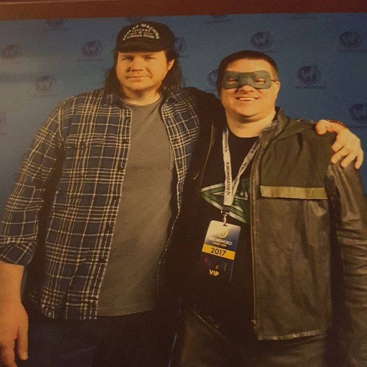 davidpringle77's tweet photo. #conthrowback #walkingdead #joshmcdermitt #amc #zombies https://t.co/krIPHhR06H