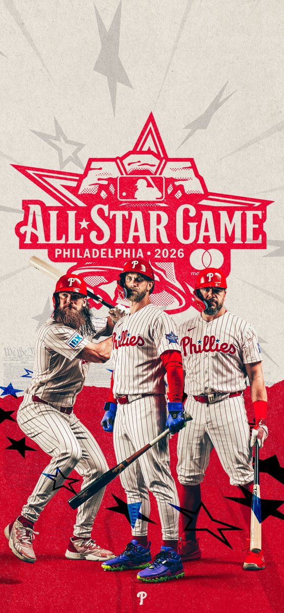 Phillies's tweet photo. Our city. 💫
Our stars. 💫

#WallpaperWednesday x #RingTheBell https://t.co/pb790wdPos