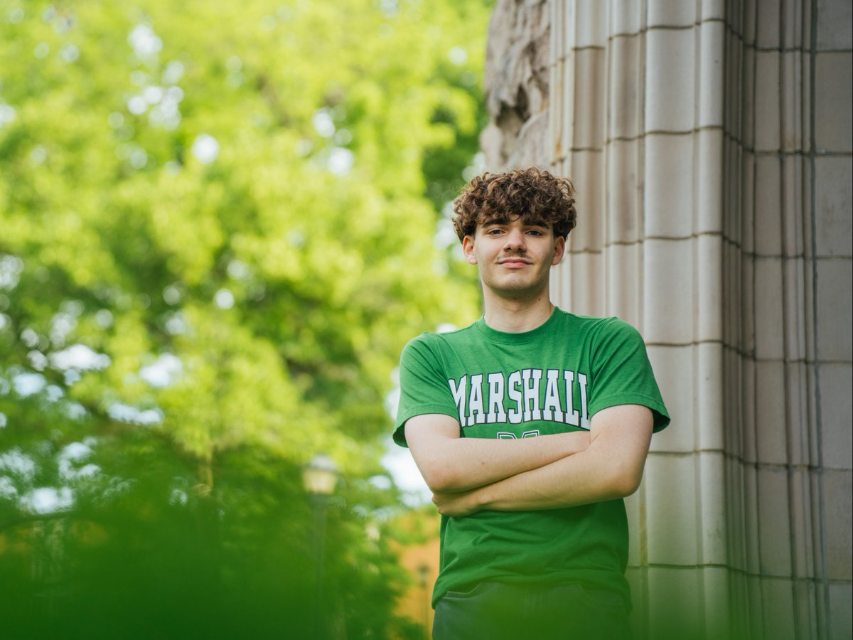 marshallu's tweet photo. Mark Hysell is spending his summer at Harvard Law School after being selected for TRIALS, a prestigious residency program that prepares students for admission to the nation's top law schools.

Read Mark's story: https://t.co/X0I28vUkOB https://t.co/7IeOxlqFKY