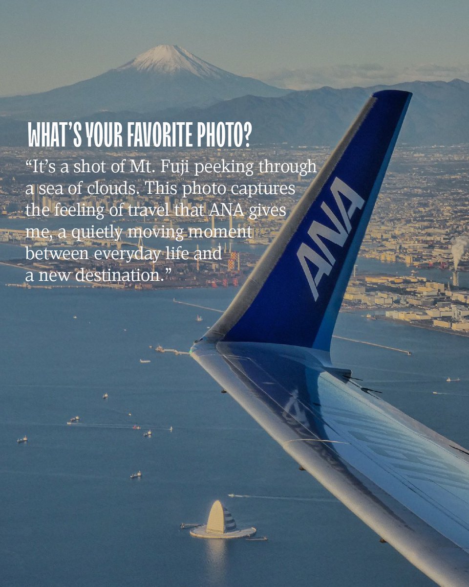 FlyANA_official's tweet photo. Meet ANA enthusiast IG user nabe_54 and their obsession with the Boeing 787! 🇯🇵✈️

Their love of flight &amp; Japan's beauty is inspiring. See their unique perspective! #AllNipponAirways #FlyANA https://t.co/1uzC0CZB0M
